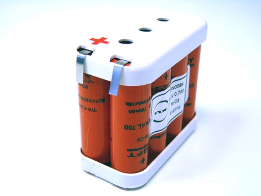 [ENIMFN0084] Pack(s) Batterie Nicd 7x AA VRE 7S1P ST2 8.4V 700mAh T2