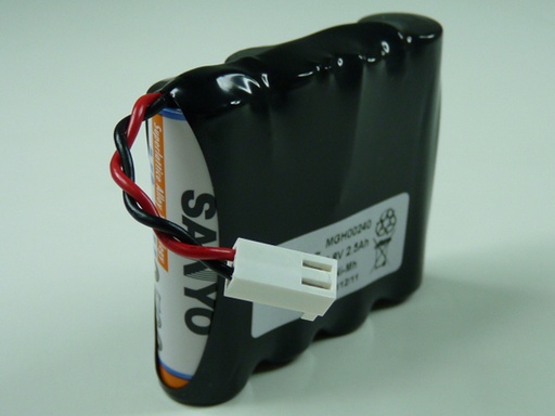 [ENIMGH00240] Batterie(s) Batterie Nimh 4x AA 4S1P ST1 4.8V 2.5Ah FC