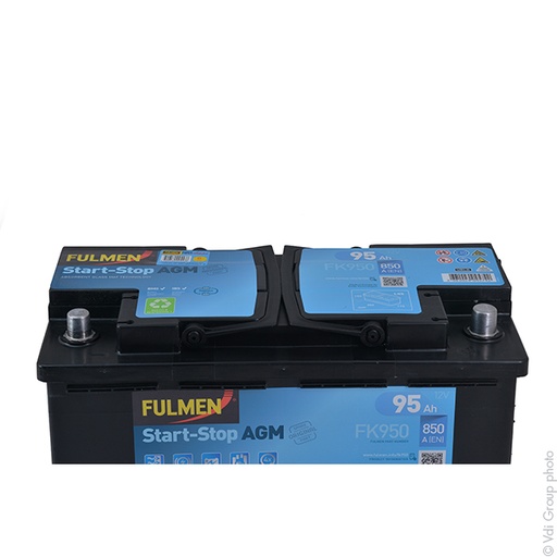 [ENIBPA7085] Batterie(s) Batterie voiture FULMEN Start-Stop AGM FK950 12V 95Ah 850A