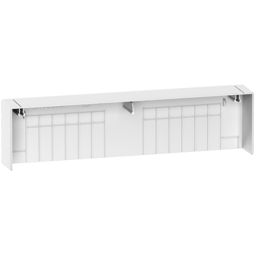 [SCHR9H13539] Resi9 - Embout pour goulotte 13 modules de 18mm blanc (RAL 9003)