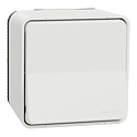 [SCHMUR39021] Mureva Styl - Va et vient - complet saillie - IP55 - IK08 connexion auto - blanc