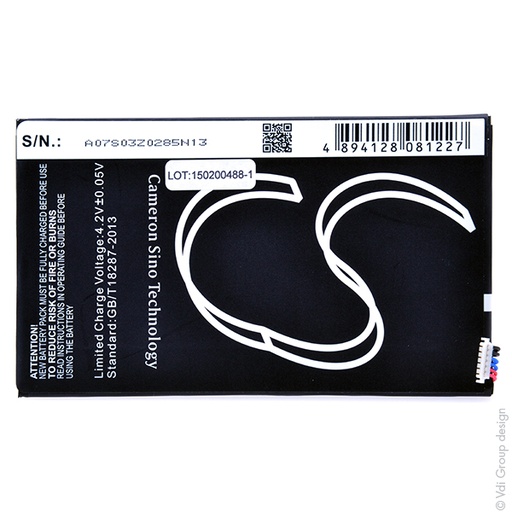 [ENITML90042] Blister(s) x 1 Batterie tablette 3.7V 4400mAh