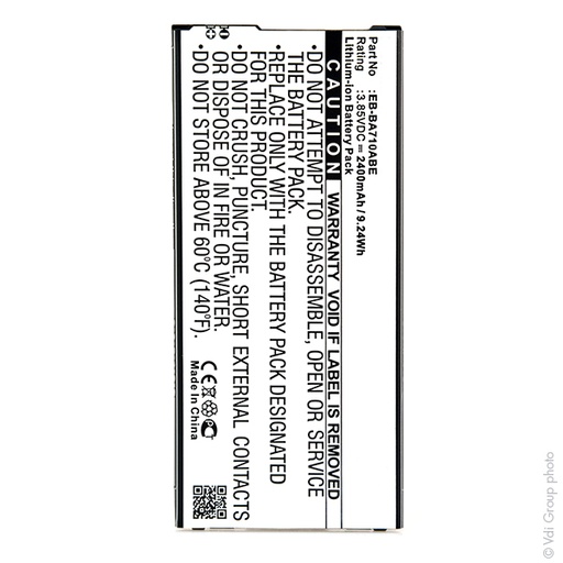 [ENIGML901197] Blister(s) x 1 Batterie téléphone portable pour Samsung 3.85V 2400mAh