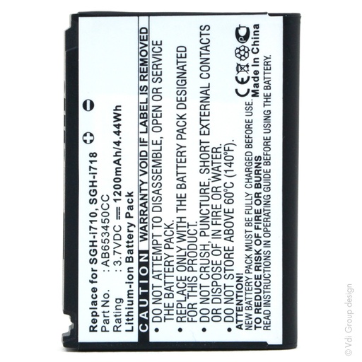 [ENIGML90455] Blister(s) x 1 Batterie téléphone portable pour Samsung 3.7V 1200mAh