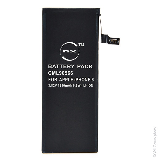 [ENIGML90566] Unité(s) Batterie téléphone portable pour iPhone 6 3.82V 1810mAh