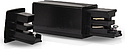 [MII8223] RAIL 3A CONNECT TRIPHASE ALIM ET FIN NOIR GAUCHE 230V
