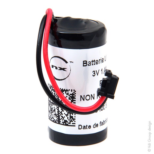 [ENIPCL00249] Pile(s) Batterie automate 1x CR123 1S1P ST1 3V 1500mAh FC