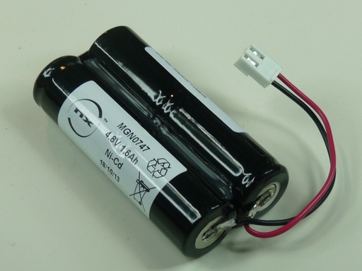 [ENIMGN0747] Pack(s) Batterie eclairage secours 4x SC HT 4S1P ST5 4.8V 1600mAh JST