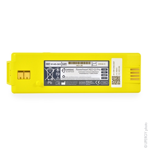 [ENIAML0713] Batterie(s) Batterie médicale non rechargeable Cardiac Science AED Powerheart G3