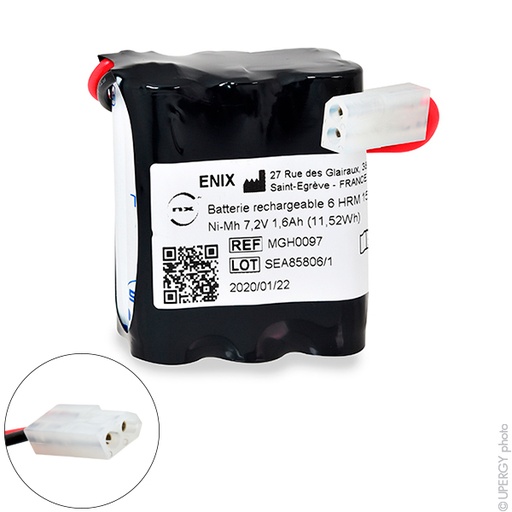 [ENIMGH0097] Pack(s) Batterie médicale rechargeable  SECA 757 6S1P 7.2V 1600mAh MOLEX