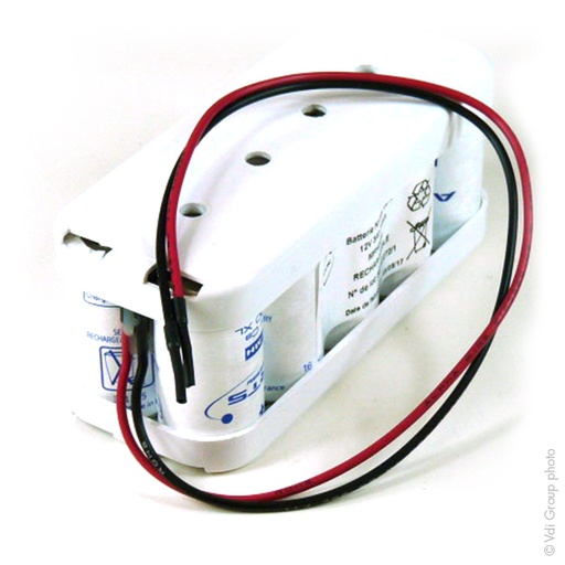 [ENIMFH0023] Unité(s) Batterie Nimh 10x VHC SC 10S1P ST2 T2+F300 12V 3.2Ah Fils