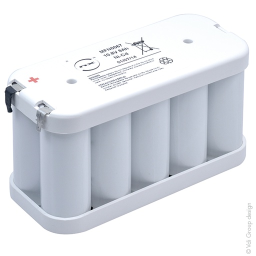 [ENIMFN0067] Pack(s) Batterie Nicd 9VRE FL 8000 10.8V 8Ah FAST