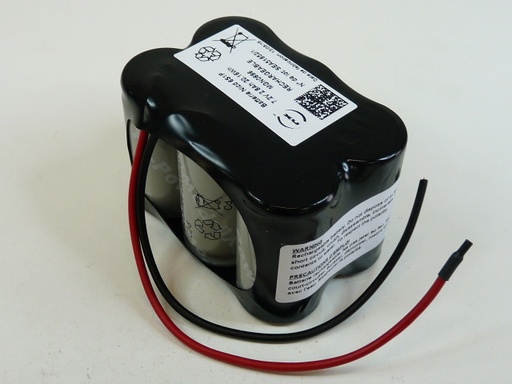 [ENIMGN0696] Pack(s) Batterie Nicd 6x C 6S1P ST2 7.2V 2800mAh Fils