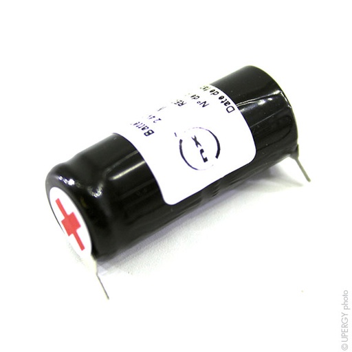 [ENIMGN0843] Pack(s) Batterie Nicd 2x 1/3AA  2S1P ST4 2.4V 150mAh P2