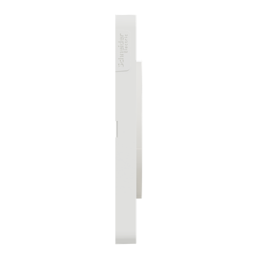 [SCHS520806M] Odace 2011 Touch - plaque 3 postes H/Vt 71mm bois nordique avec liseré blanc