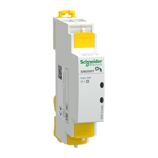 [SCHA9MEM2000T] Acti9 iEM - compteur d'énergie mono - 40A - impulsions - sans afficheur