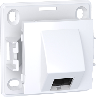 [SCHALB61342P] Alréa - prise RJ45 - simple - cat.6 UTP non blindée - mécanisme - blanc polaire