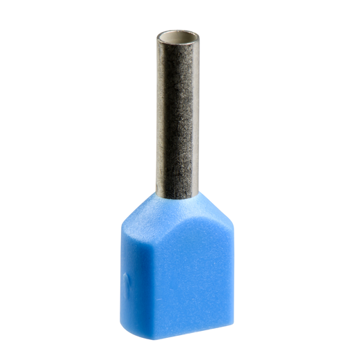 [SCHAZ5DE007] Linergy AZ5 - embout de câble double - taille moyen - 0,75mm² - bleu - NF