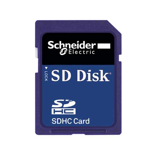 [SCHBMXRWSB000M] Modicon M340 - carte mémoire SD flash - 8Mo - pour coupleur Ethernet BMXNOE100