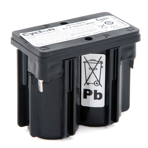 [ENIAMP3706] Batterie(s) Batterie cyclon Enersys 0819-0010 Monobloc (D cell) 4V 2.5Ah F4.8