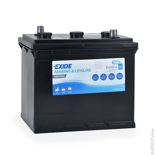 [ENIBPA7070] Batterie(s) Batterie bateau EXIDE Vintage EU140-6 6V 140Ah