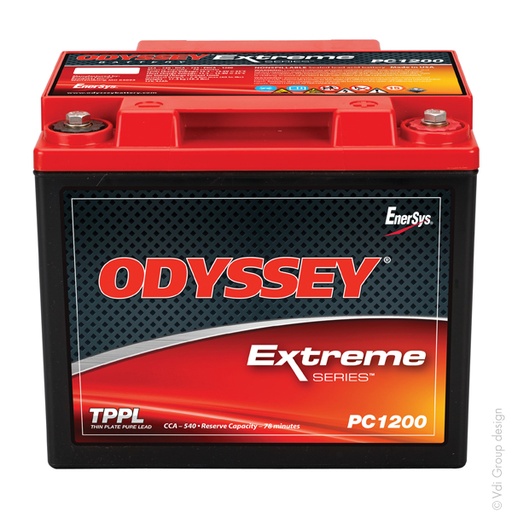 [ENIAMP3740] Batterie(s) Batterie démarrage haute performance Odyssey Extreme PC1200T 12V 45A