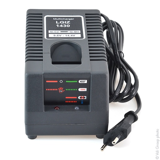 [ENICEH1T08] Unité(s) Chargeur pour batterie Mecatraction 14.4V NiCD / NiMH