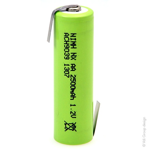 [ENIACH0035] Pack(s) Accus Nimh industriels AA NX 1.2V 2500mAh HBL