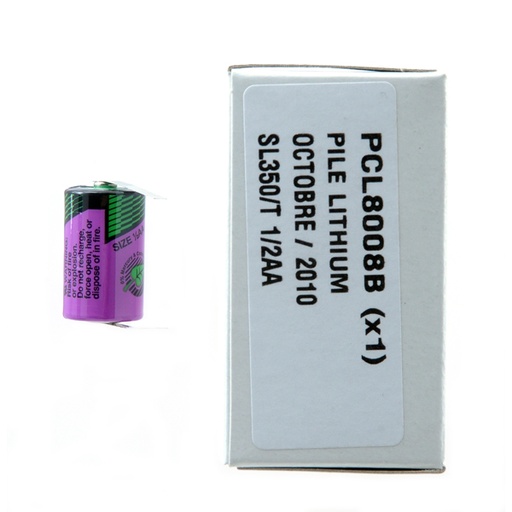 [ENIPCL8008B] Boîte(s) de 1 Pile lithium SL-350/T 1/2AA 3.6V 1.2Ah T2