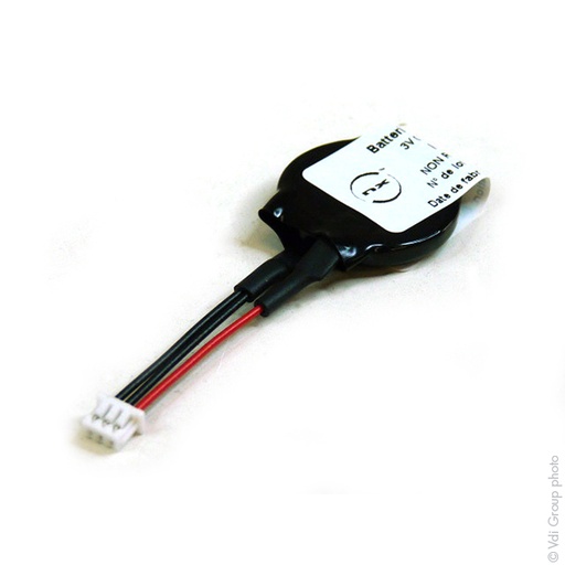 [ENIPBL0033] Pile(s) Pile bouton lithium 1x CR2032 3V 220mAh MOLEX