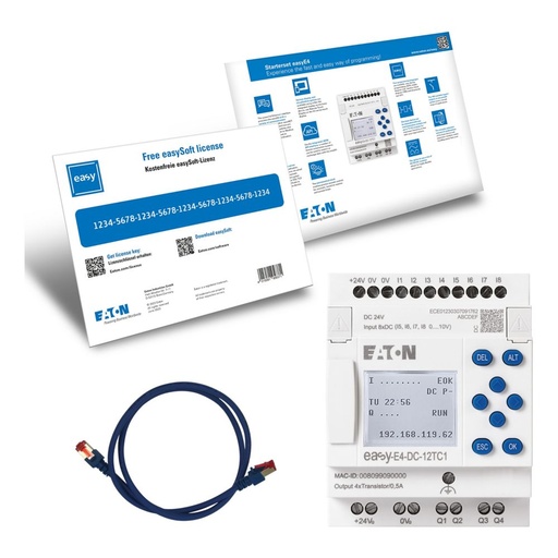 [EAT197228] Kits de démarrage easyE4 (Sorties transistor), version DC