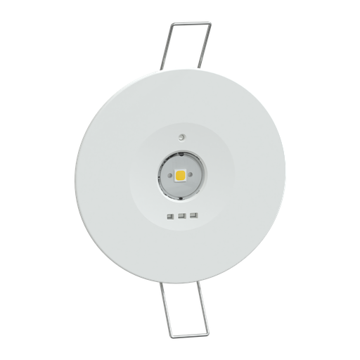 [SCHOVA59353] Exiway Smartbeam - Bloc Amb encastré Adressable Dicube 550lm - 1h-IP42-IK04