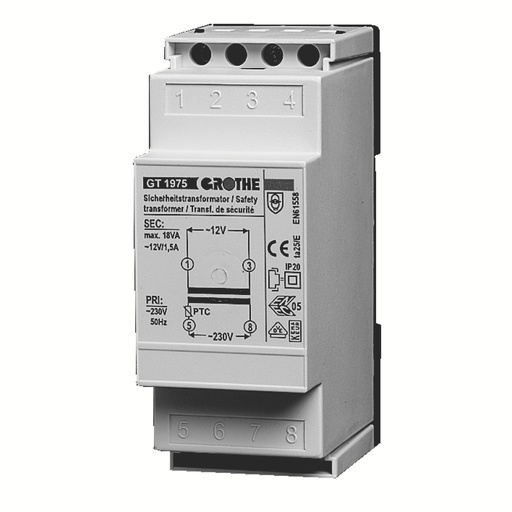 [URM14201] Transfo 8V 1 A pour systèmes URMET