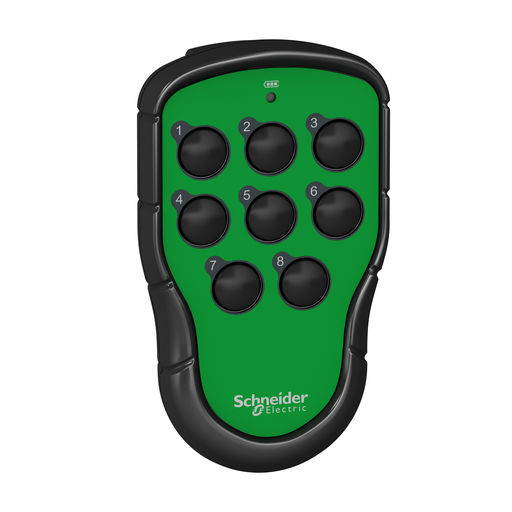 [SCHZART08] TRANSMITTER, 8 x SINGLE STEP PUSHBUTTONS