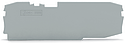 [WAG2006-1691] TOPJOB®S : Plaque d'extrémité et intermédiaire 2C / Gris