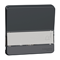 [SCHMUR34203] Mureva Styl - Enjoliveur porte étiquette lumineux - IP55 - IK08 - gris