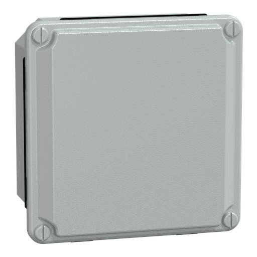 [SCHNSYDBN1010] PanelSeT SDB - boîte acier - couvercle bas - sans prédécoupage - 105x105x49mm