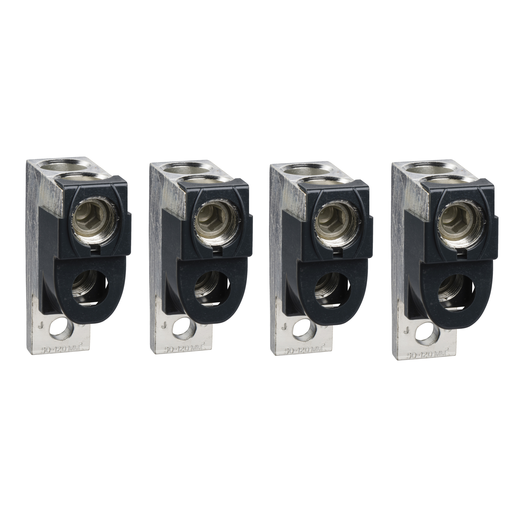 [SCHLV432482] ComPacT NSX630 - 4 bornes pour 2 câbles 35 à 240mm² et séparateur de phases