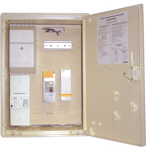 [MICP489] Coffret de branchement provisoire monophasé 60A