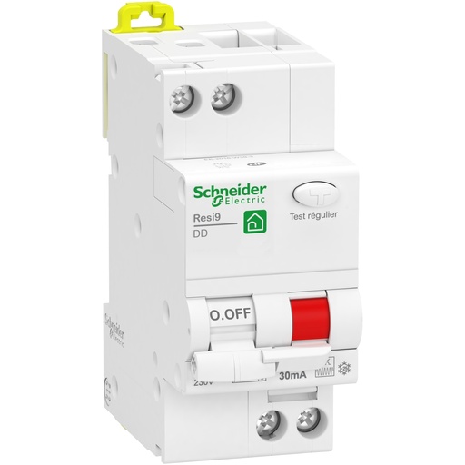 [SCHR9PDCF25] Resi9 - disjoncteur différentiel - 1P+N - 25A - 30mA - courbe C - type Fsi