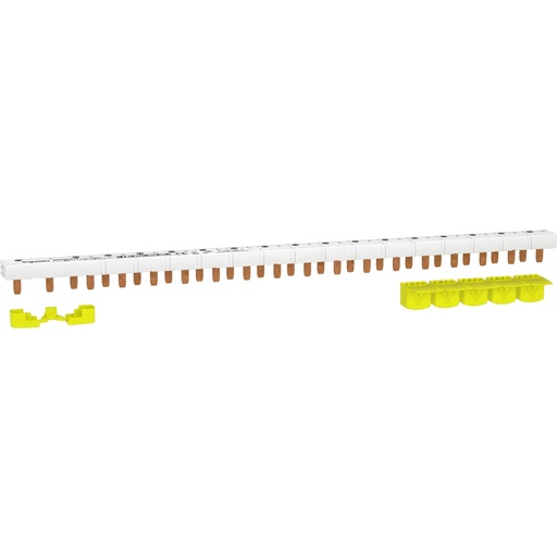 [SCHR9PXH218] Resi9 - peigne monobloc - 1P+N - 63A - 18 modules - cache dents 5M