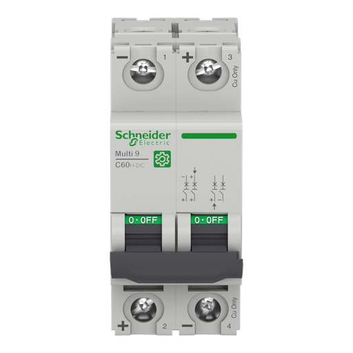[SCHM9U21216] Multi9 C60H-DC - disjoncteur - 2P - 16A C 500V-DC
