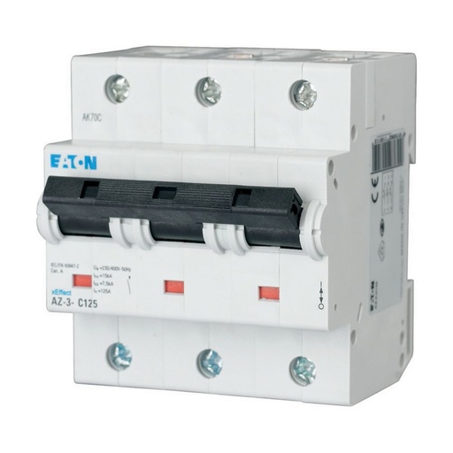 [EAT211771] Disjoncteur modulaire AZ haut pdc , 20A, 3P, 25kA (IEC/EN 60947-2), courbe C