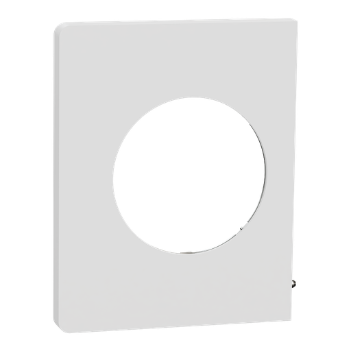 [SCHS951800] Odace Architecte - plaque de finition latérale - effet Céramique Blanc