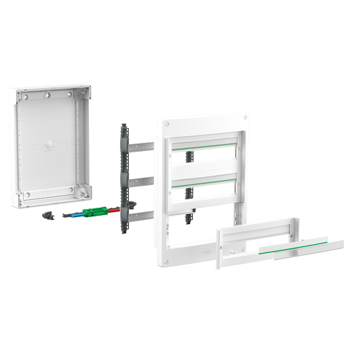 [SCHLVSXT218] PrismaSeT XS - Coffret saillie 2 rangées 18 modules - sans porte