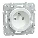 [SCHS320059] Ovalis - prise de courant à puits 2P+T 16A - bornes automatiques - Blanc
