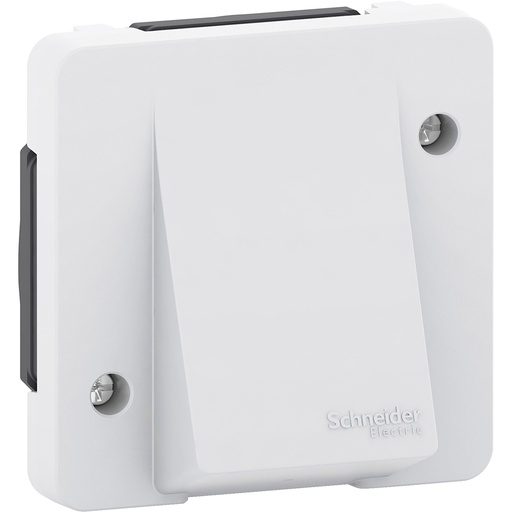 [SCHMUR37933] Mureva Styl - Sortie de câble - composable - IP55 IK08 - connexion auto - blanc