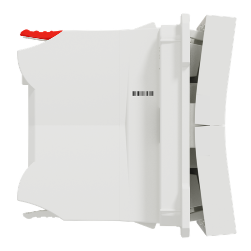 [SCHNU320818] Unica - interrupteur volet-roulant - 3 touches - 6A - 2 mod - Blanc - méca seul