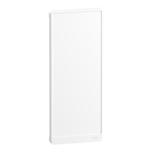 [SCHR9H13424] Resi9 - Porte Styl blanche (RAL 9003) pour coffret 4 rangées de 13 modules