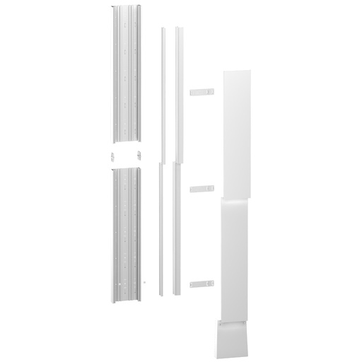 [SCHR9HKT13] Resi9 - kit goulotte 13M - 2 parties - corps - capot - cloisons - capot ERDF